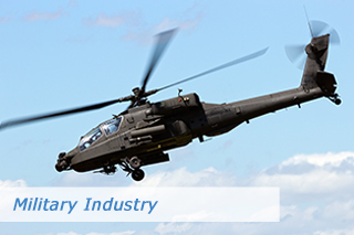 Hose solutions for military industry