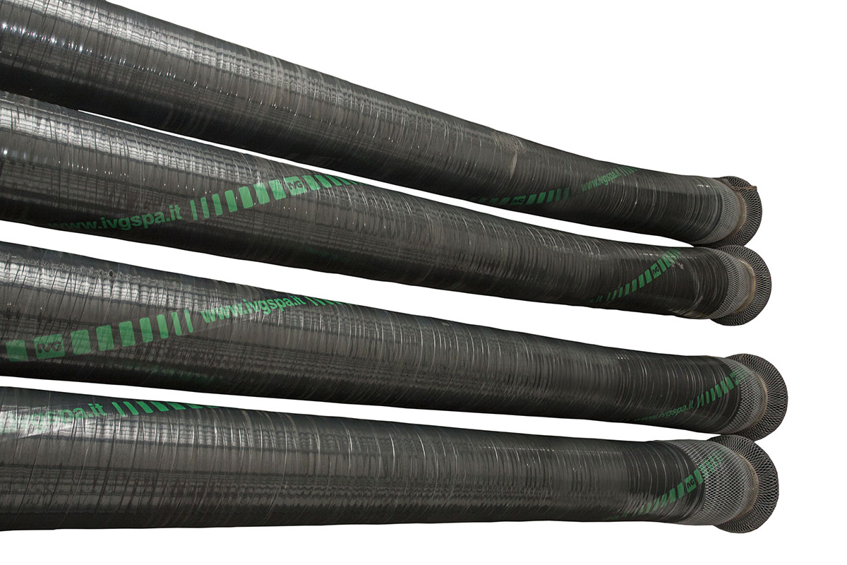 Hoses used for engine cooling on oil rig