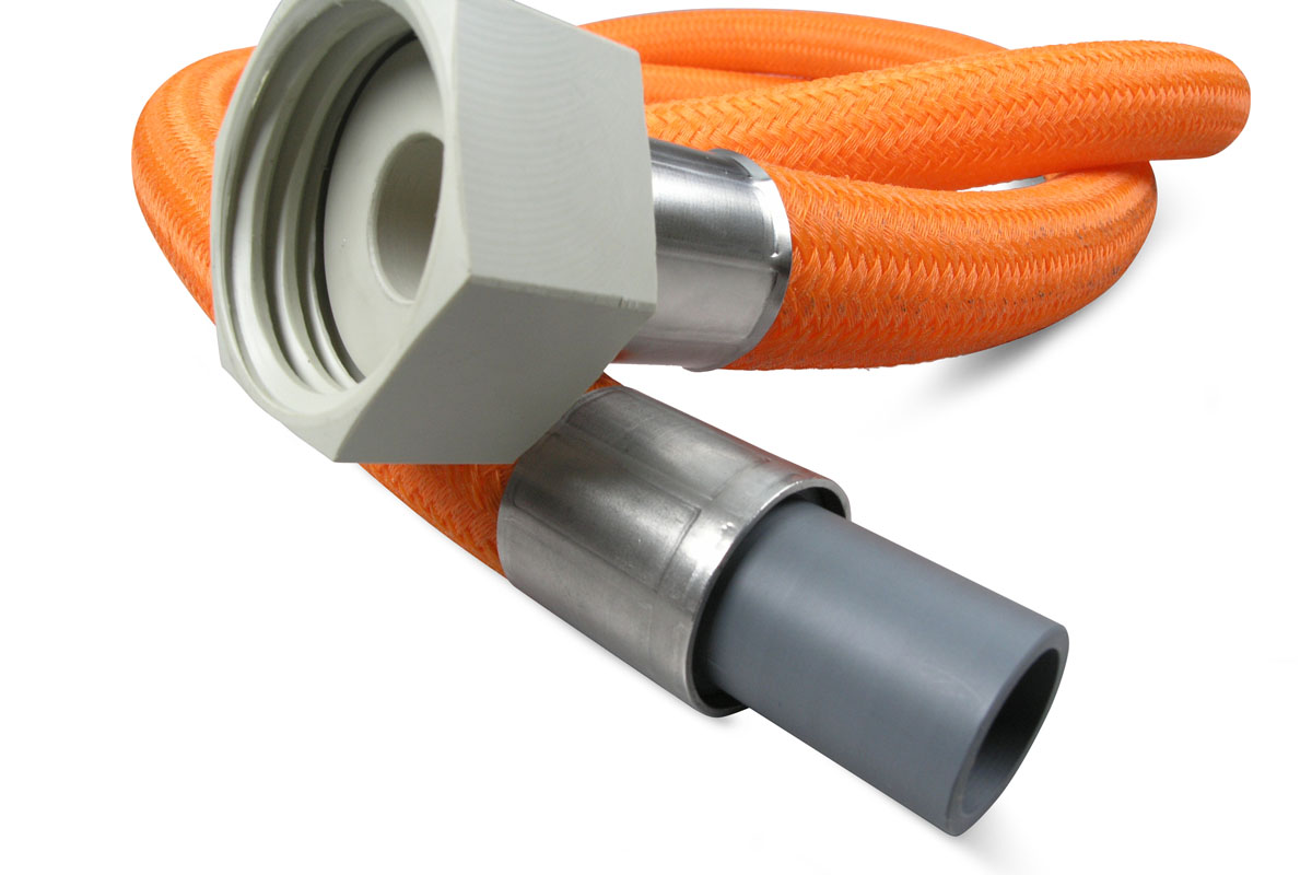 Chemical hose for tank filling applications