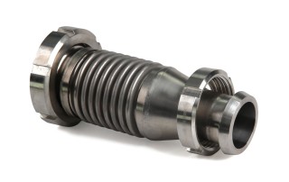 Fruit and vegetables puree expansion joint assembly